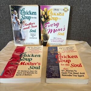 Chicken Soup For The Soul‎ Lot Of 4 Book Collection Inspirational Stories Books